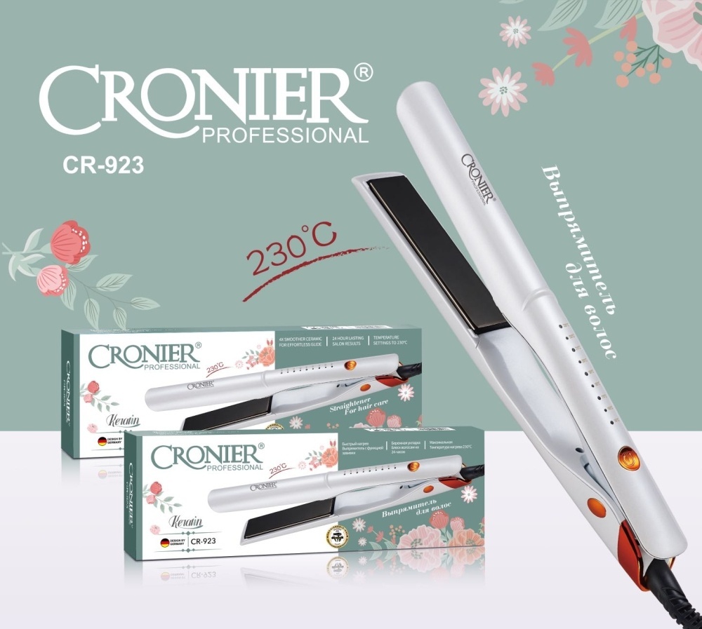 Щипцы-выпрямители титановые CRONIER CR-923