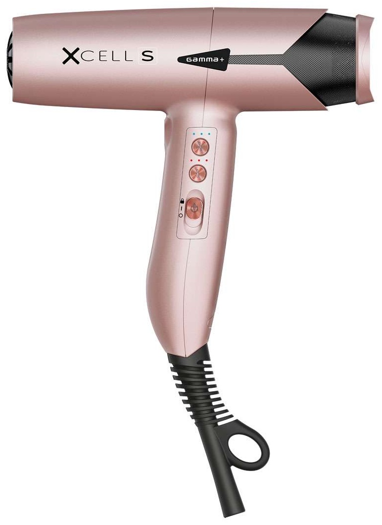 Фен для волос матовый золотисто розовый 1400-1600 Квт