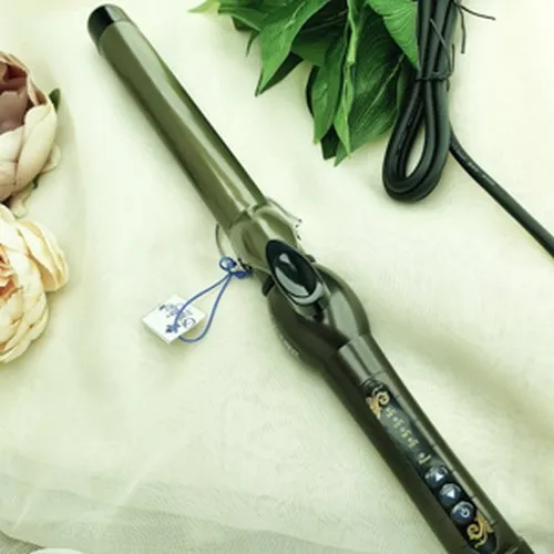 Плойка классика 28мм с прижимом и терморегуляторм CRONIER