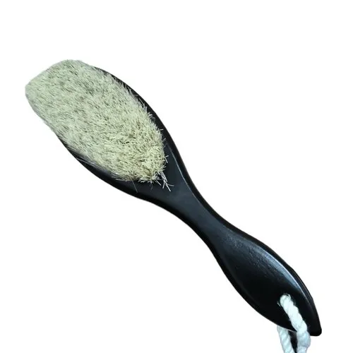 Сметка мягкая с деревянной ручкой черная