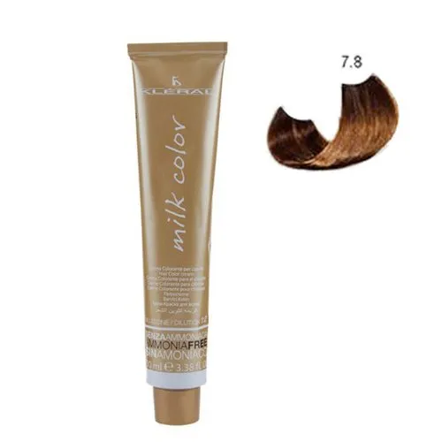 MILK COLOR 100 ml №7.8/Краска для волос без  аммиака 100 мл № 7.8*