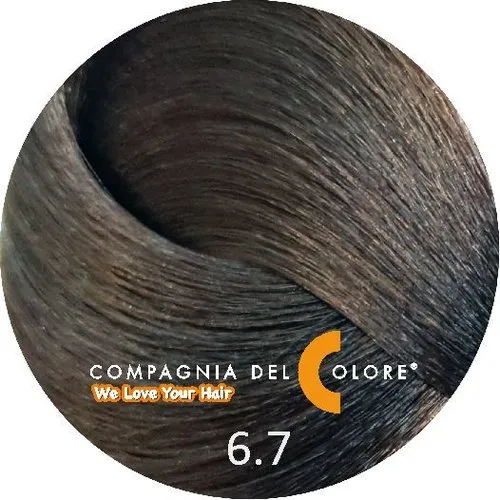 Краска CDC №6.7 Темно-русый коричневый матовый