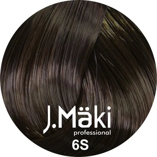 J.Maki 6S Песочный темно-русый cтойкий краситель для волос